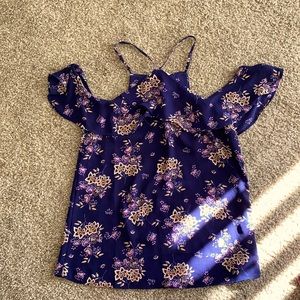 Floral blouse. Wear it just once.